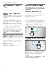 Preview for 12 page of Bosch HBF010B 1S Series Instruction Manual