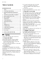 Preview for 2 page of Bosch HBF011BR0K User Manual And Installation Instructions