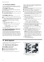 Preview for 14 page of Bosch HBG533B.0Y User Manual And Installation Instructions