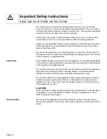 Предварительный просмотр 7 страницы Bosch HBL33 Use And Care Manual