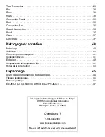 Preview for 3 page of Bosch HBL54 (French) Manual D’Utilisation Et D’Entretien