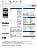 Предварительный просмотр 1 страницы Bosch HBL5751UC Brochure & Specs