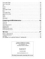 Preview for 3 page of Bosch HBL8450 Use And Care Manual