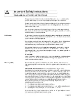 Preview for 7 page of Bosch HBL8450 Use And Care Manual