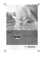 Bosch HBN 331.OB Instruction Manual preview