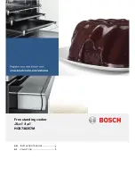 Предварительный просмотр 1 страницы Bosch HCB738357M Instruction Manual