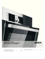 Bosch HCE744350R Instruction Manual предпросмотр