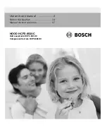 Bosch HCP3.651UC Use And Care Manual preview