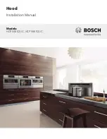 Bosch HCP50652UC Installation Manual предпросмотр