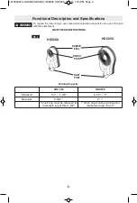 Preview for 3 page of Bosch HDC200 Operating/Safety Instructions Manual