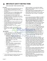 Предварительный просмотр 6 страницы Bosch HDI8054C Use And Care Manual