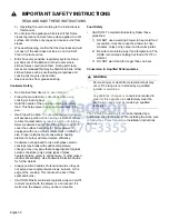 Предварительный просмотр 8 страницы Bosch HDI8054C Use And Care Manual