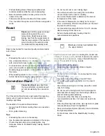 Предварительный просмотр 29 страницы Bosch HDI8054C Use And Care Manual