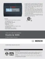 Bosch Heatronic 4000 Installation & Operating Instructions Manual preview