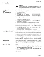 Preview for 19 page of Bosch HEI7052U-01 Use And Care Manual