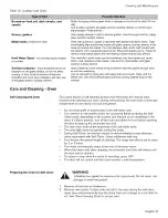 Preview for 35 page of Bosch HEI7052U-01 Use And Care Manual