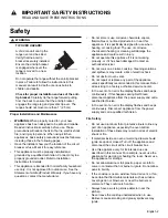 Preview for 5 page of Bosch HEI8054C Use And Care Manual