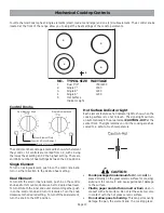 Preview for 15 page of Bosch HES232U Use And Care Manual