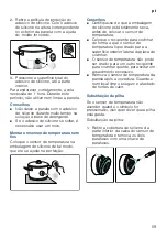 Предварительный просмотр 59 страницы Bosch HEZ39050 Instruction Manual