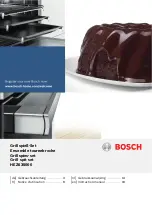 Preview for 1 page of Bosch HEZ635000 Instruction Manual