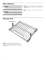 Предварительный просмотр 2 страницы Bosch HEZTR301 Use And Care Manual