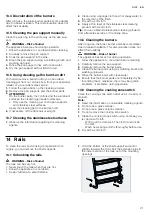 Preview for 21 page of Bosch HGA128L50S User Manual And Installation Instructions