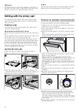 Предварительный просмотр 16 страницы Bosch HGA233120I Instruction Manual