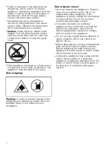 Preview for 6 page of Bosch HGD64D221Q Instruction Manual