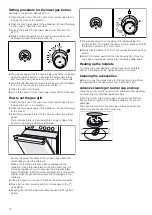 Предварительный просмотр 12 страницы Bosch HGG22B121M Instruction Manual