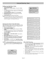 Preview for 28 page of Bosch HGS Series Use And Care Manual