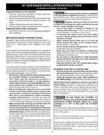 Preview for 2 page of Bosch HGS3023UC-01 Installation Instructions Manual