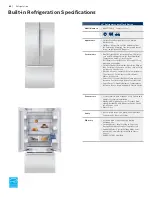 Предварительный просмотр 82 страницы Bosch HGS7282UC - 30" Pro-Style Gas Range Brochure