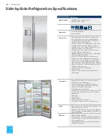 Предварительный просмотр 86 страницы Bosch HGS7282UC - 30" Pro-Style Gas Range Brochure