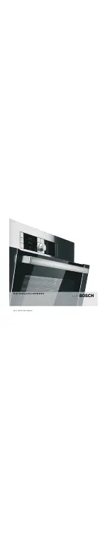 Предварительный просмотр 1 страницы Bosch HGV524322Z Instruction Manual