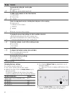 Предварительный просмотр 22 страницы Bosch HIIP055C Use And Care Manual