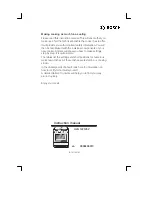 Preview for 3 page of Bosch HLN 122120V Instruction Manual