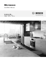 Preview for 1 page of Bosch HMB Installation Manual