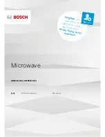 Preview for 1 page of Bosch HMB55C453X Instruction Manual