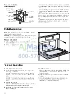 Предварительный просмотр 10 страницы Bosch HMC80151UC Installation Manual