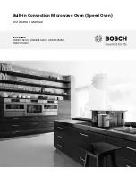 Bosch HMC80152UC Installation Manual preview