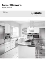 Предварительный просмотр 1 страницы Bosch HMD8451UC Use And Care Manual