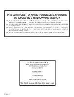 Предварительный просмотр 3 страницы Bosch HMD8451UC Use And Care Manual