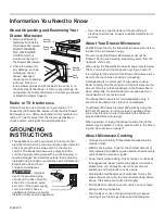 Предварительный просмотр 5 страницы Bosch HMD8451UC Use And Care Manual