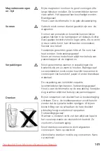 Preview for 101 page of Bosch HMT 72M420 User Manual