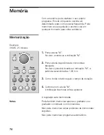 Preview for 74 page of Bosch HMT75G451 Instruction Manual