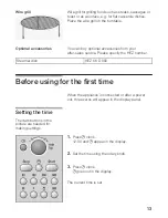 Preview for 13 page of Bosch HMT75G651B Instructions For Use Manual