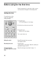 Preview for 12 page of Bosch HMT75M421B Instruction Manual