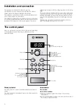 Предварительный просмотр 6 страницы Bosch HMT75M551I Instruction Manual