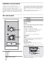 Предварительный просмотр 6 страницы Bosch HMT82G654 Instruction Manual