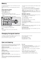 Preview for 9 page of Bosch HMT84G421 Instruction Manual